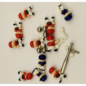 Super Stadium Baseball Game Replacement Bat Ball Figure Parts Only Game Zone